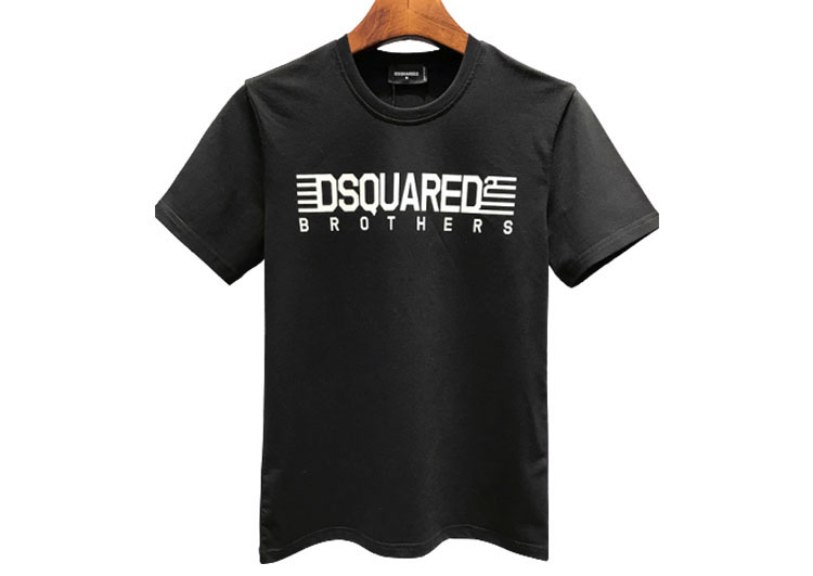 DSQUARED2 TSHIRT MEN SHORT - Black White (1)