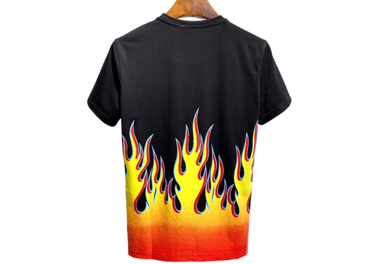 DSQUARED2 TSHIRT MEN SHORT - Black White & Yellow (3)