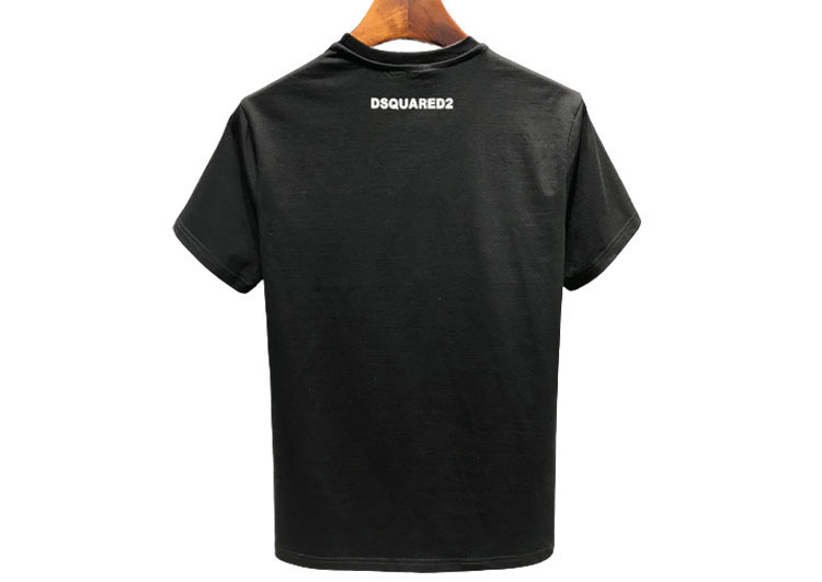 DSQUARED2 TSHIRT MEN SHORT - Black and White Art - 2