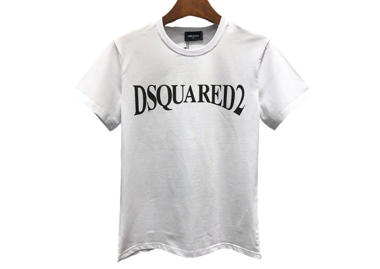 DSQUARED2 TSHIRT MEN SHORT-White Black Code Number (1)