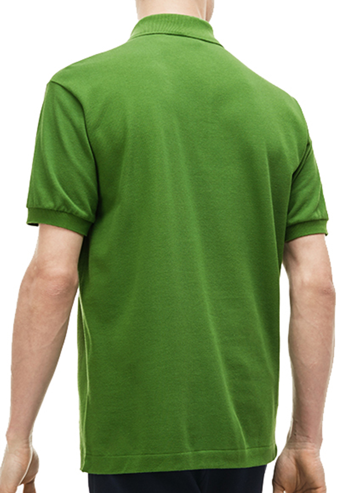 LACSOTE TSHIRT MEN POLO SHORT - Fiji Green (1)