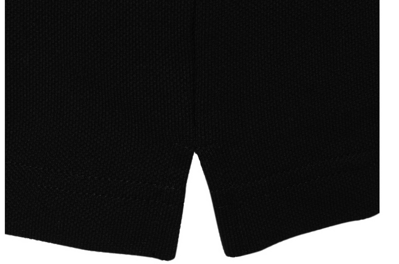 PRADA TSHIRT POLO SHORT MEN - Black & White Red Border (15)