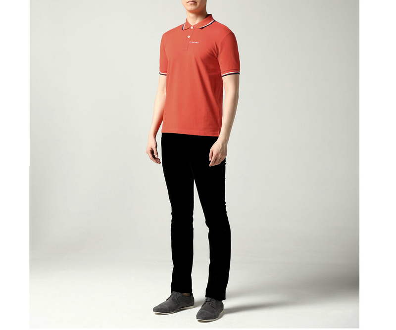 PRADA TSHIRT POLO SHORT MEN - Flamingo (8)