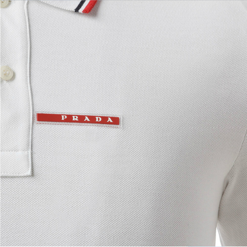 PRADA TSHIRT POLO SHORT MEN - White (8)