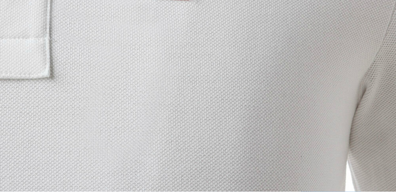 PRADA TSHIRT POLO SHORT MEN - White & Blue Red Border (6)