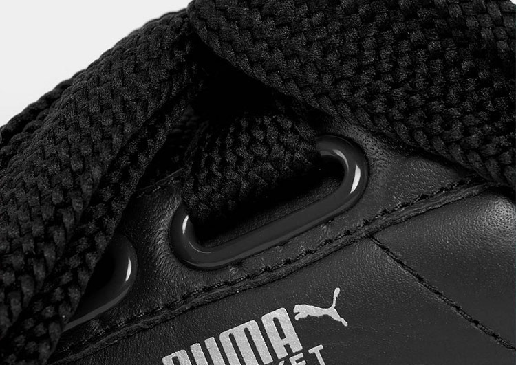 PUMA basket heart rihanna leather -Black and White (7)