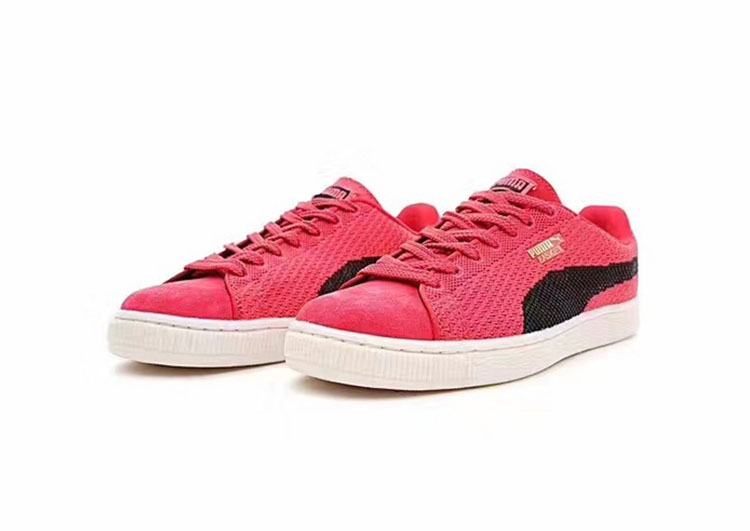 Puma suede Classic+ Knit -Amaranth (2)