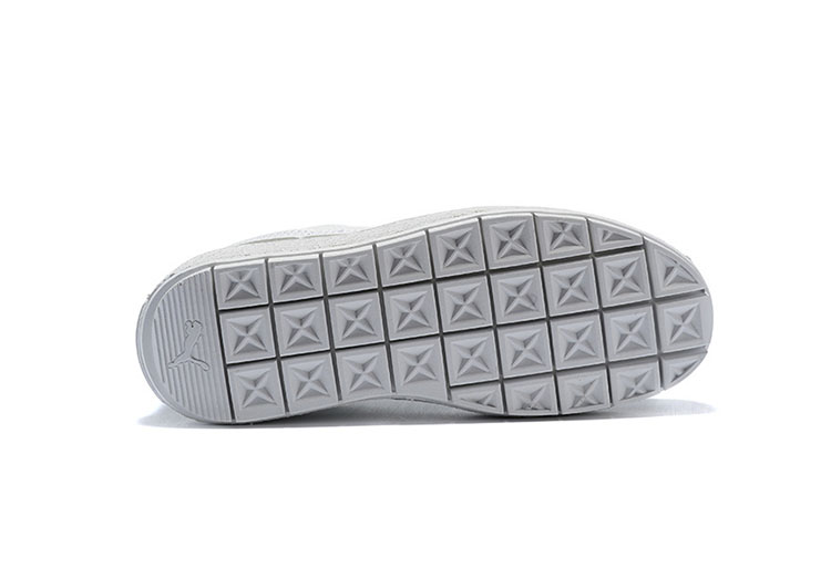 Puma suede platform rihanna platform shoes leather-Iron (1)