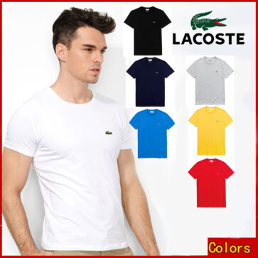 Catalog of smooth short shirts for men for LACOSTE