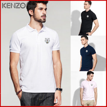 KENZO short sleeve polo shirts for men