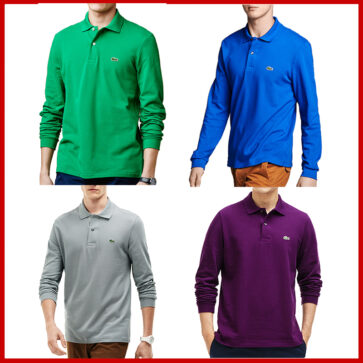 Catalog Long polo shirts for men LACOSTE