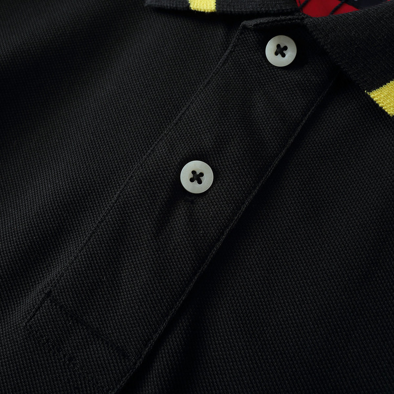 .TOMMY POLO MEN'S TSHIRT - BLACK (7)