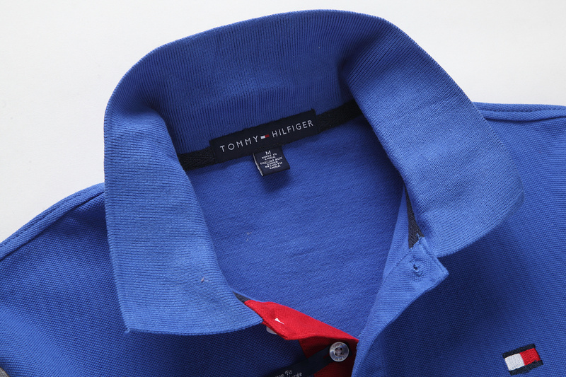 .TOMMY POLO MEN'S TSHIRT - BLUE (4)