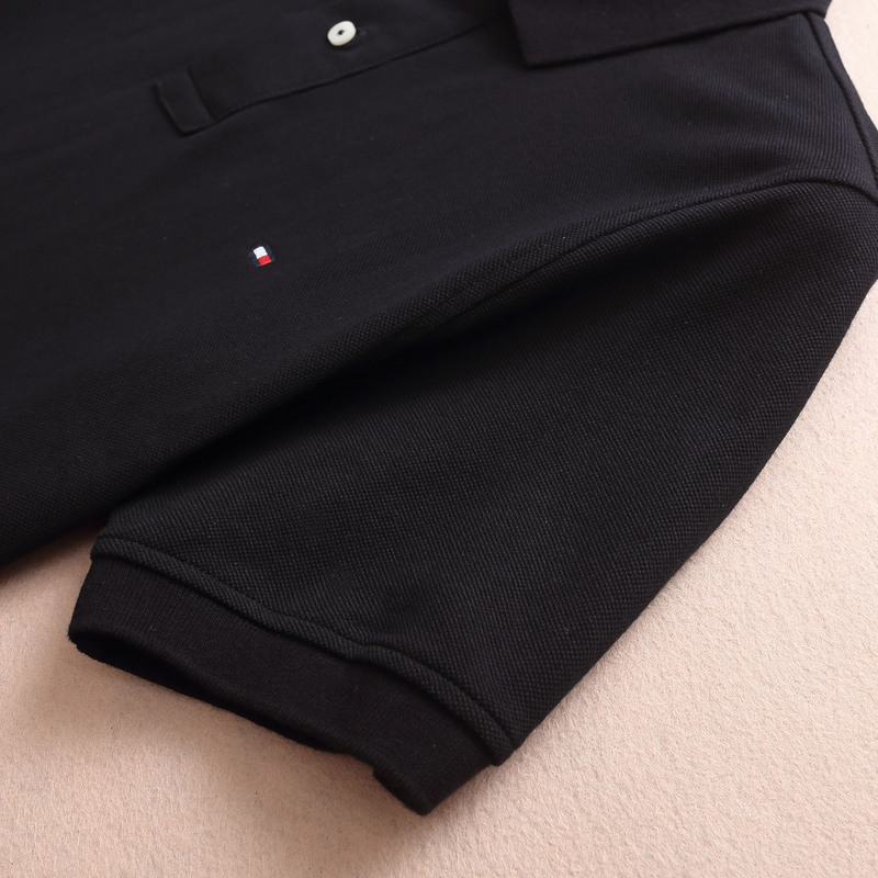 .TOMMY POLO MEN'S TSHIRT - Black (10)