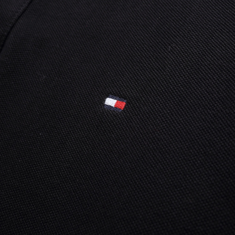 .TOMMY POLO MEN'S TSHIRT - Black (11)