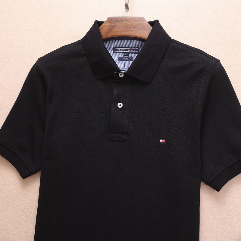 .TOMMY POLO MEN'S TSHIRT - Black (3)