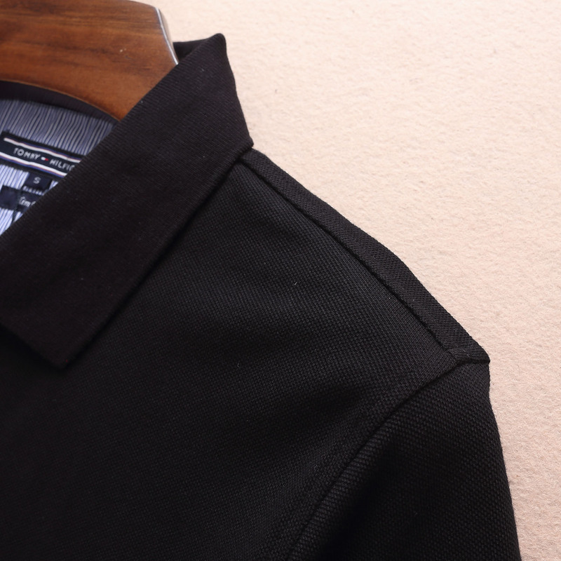 .TOMMY POLO MEN'S TSHIRT - Black (5)