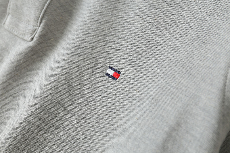.TOMMY POLO MEN'S TSHIRT - Gray (3)