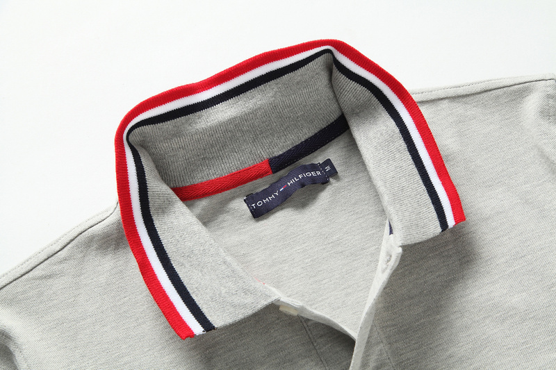 .TOMMY POLO MEN'S TSHIRT - Gray (5)