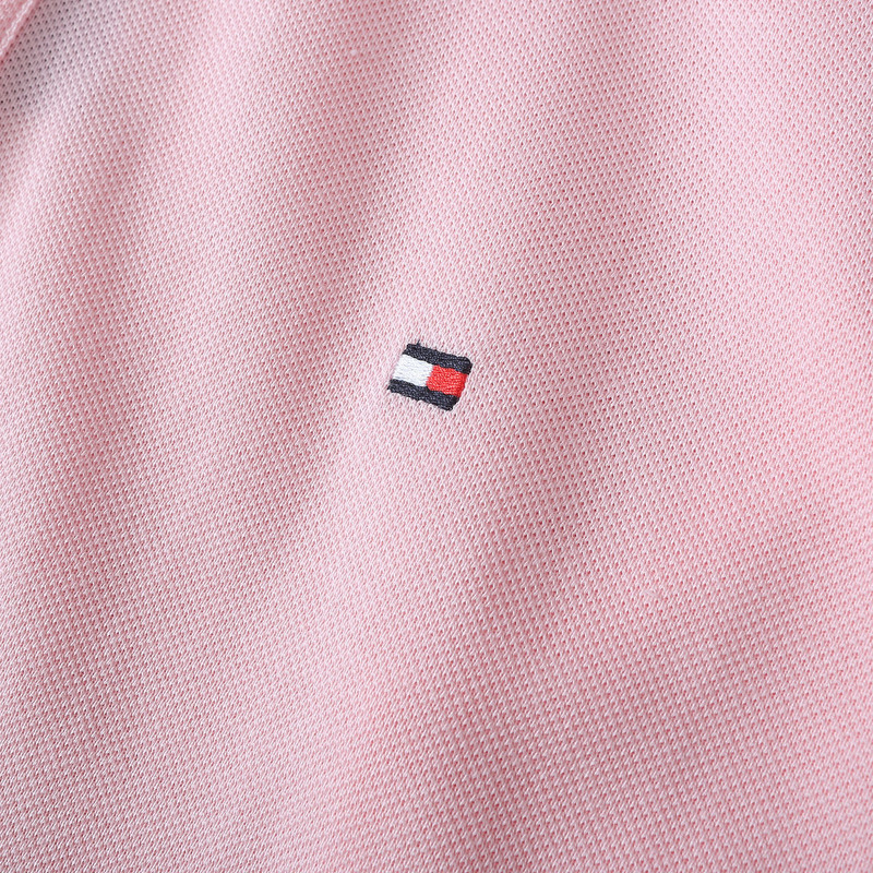 .TOMMY POLO MEN'S TSHIRT - LIGHT PINK (8)