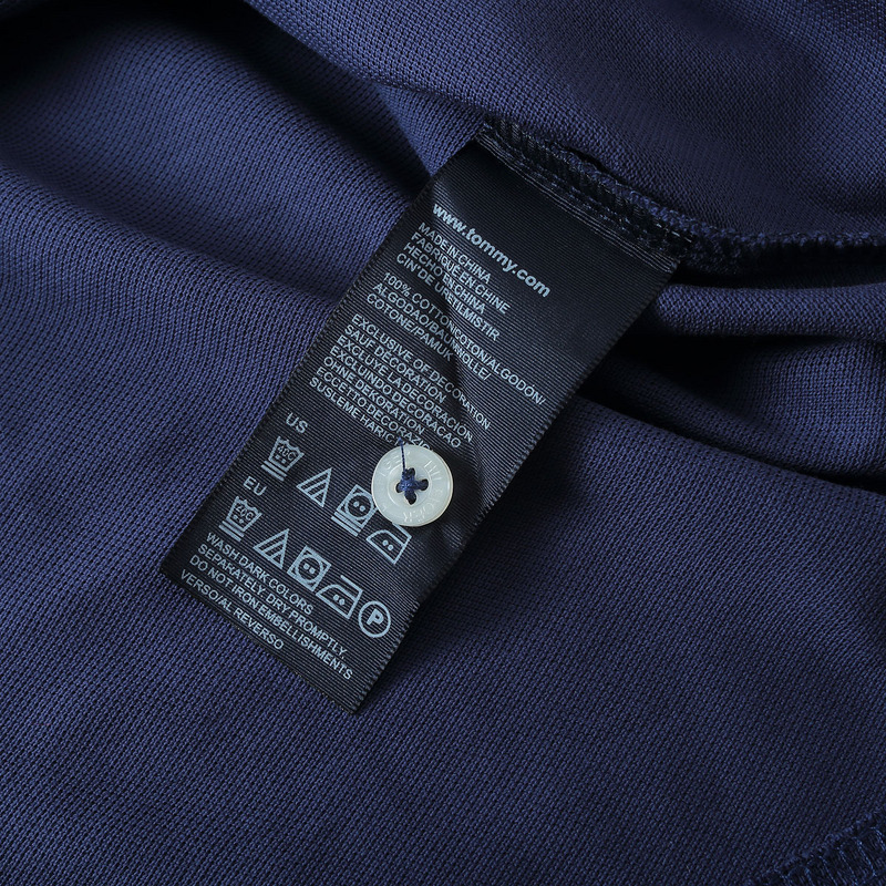 .TOMMY POLO MEN'S TSHIRT - NAVY BLUE (10)