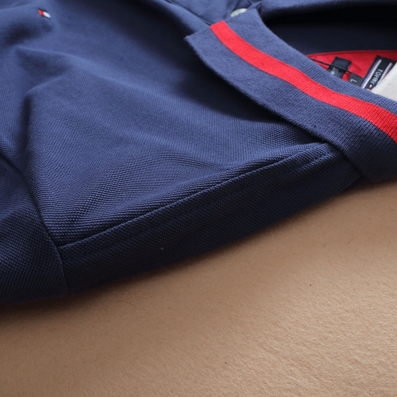 .TOMMY POLO MEN'S TSHIRT - NAVY BLUE (5)