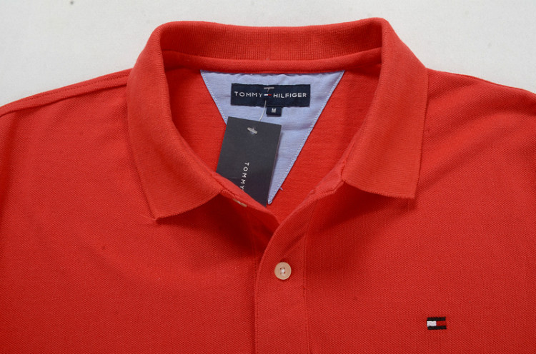 .TOMMY POLO MEN'S TSHIRT - RED (7)