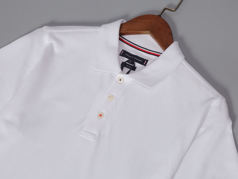 .TOMMY POLO MEN'S TSHIRT - Titan White (3)