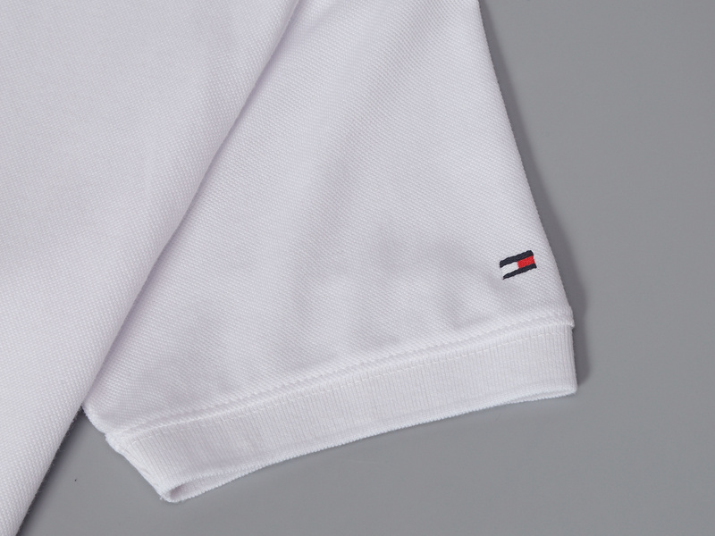 .TOMMY POLO MEN'S TSHIRT - Titan White (5)