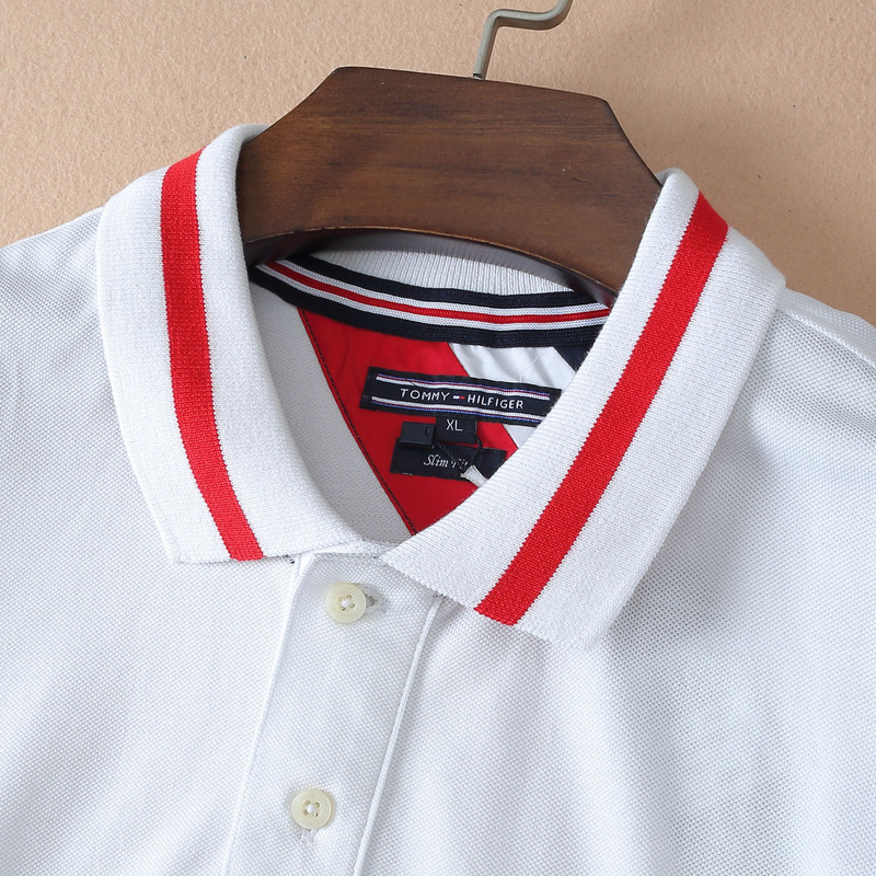 .TOMMY POLO MEN'S TSHIRT - WHITE (3)
