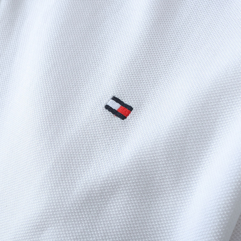 .TOMMY POLO MEN'S TSHIRT - WHITE (7)