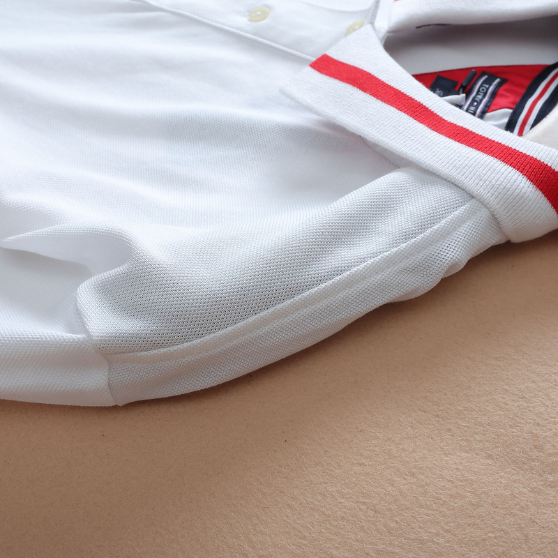 .TOMMY POLO MEN'S TSHIRT - WHITE (8)