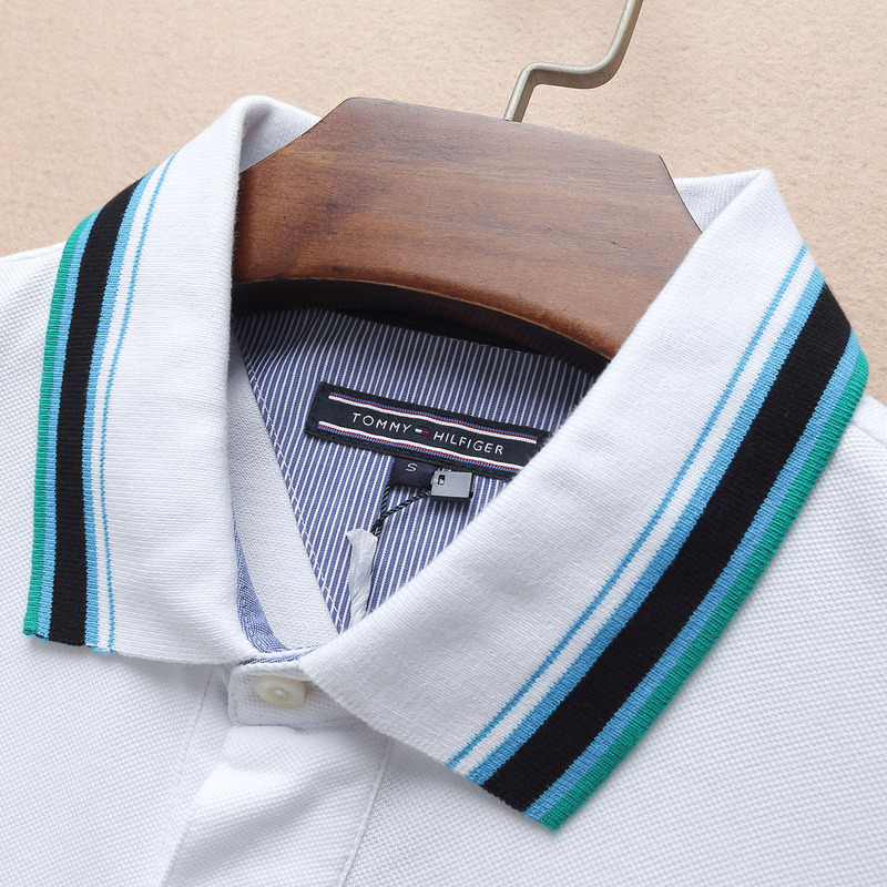 .TOMMY POLO MEN'S TSHIRT - White (3)
