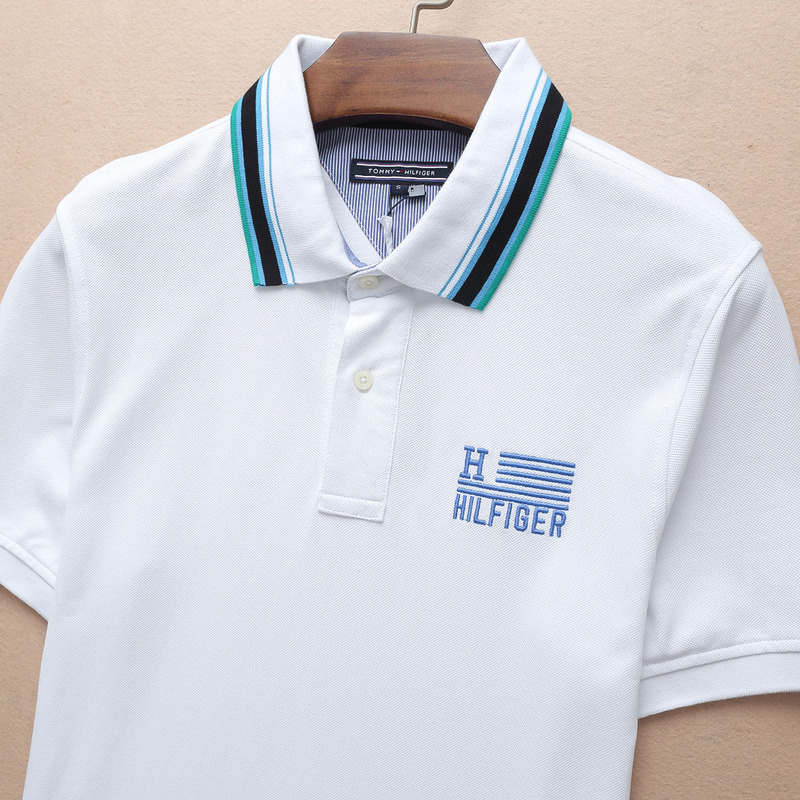 .TOMMY POLO MEN'S TSHIRT - White (4)