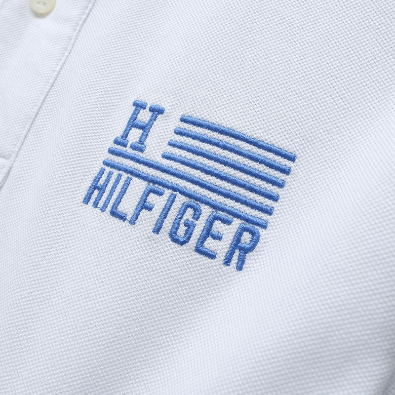 .TOMMY POLO MEN'S TSHIRT - White (5)