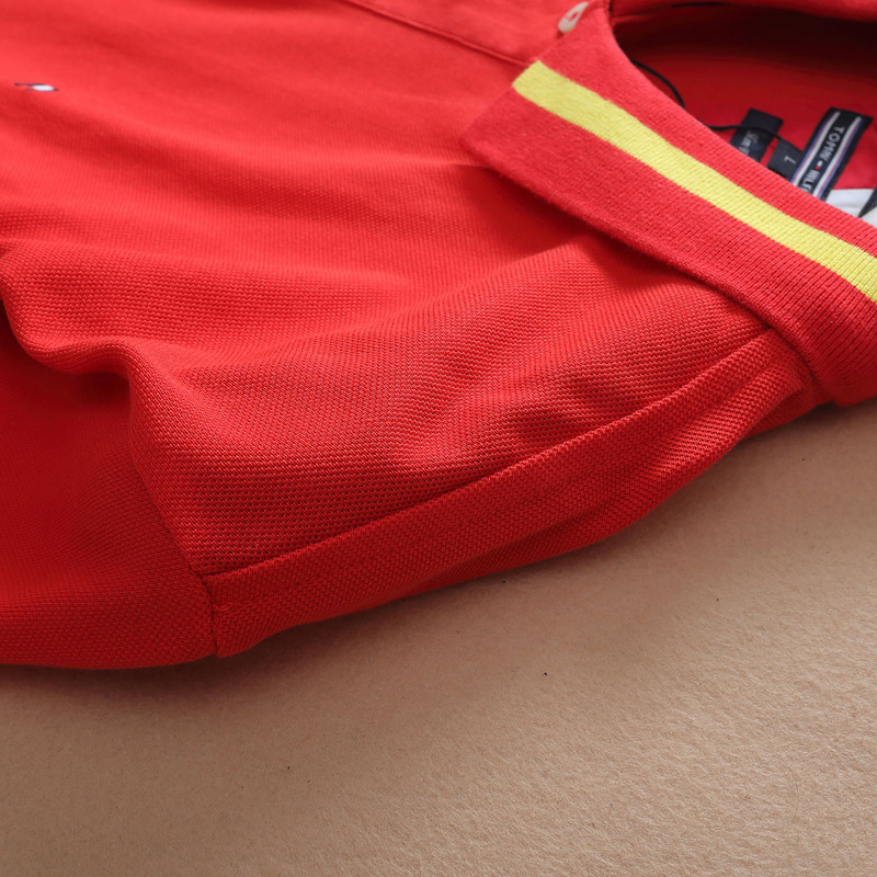 .TOMMY POLO TSHIRT - Alizarin (6)