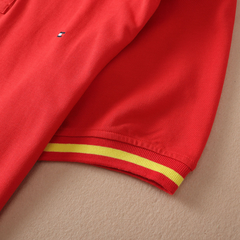 .TOMMY POLO TSHIRT - Alizarin (8)