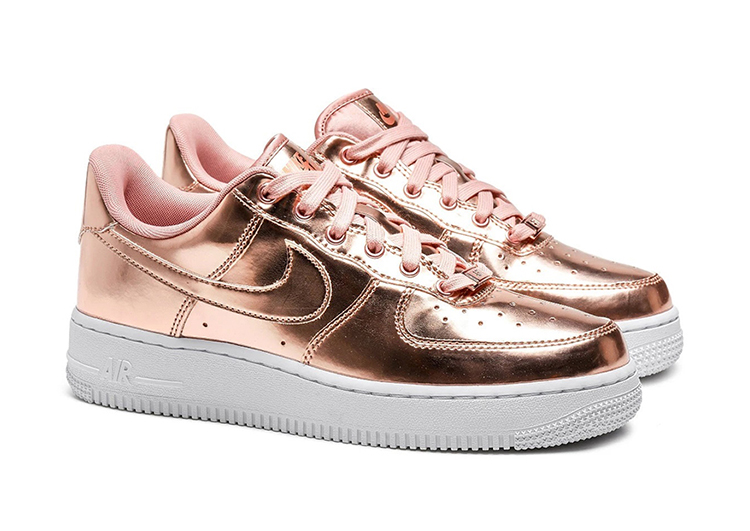 None -Nike Air Force 1 Low Red BronzeRose Gold (1)