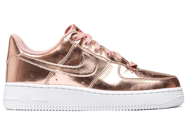 None -Nike Air Force 1 Low Red BronzeRose Gold (2)