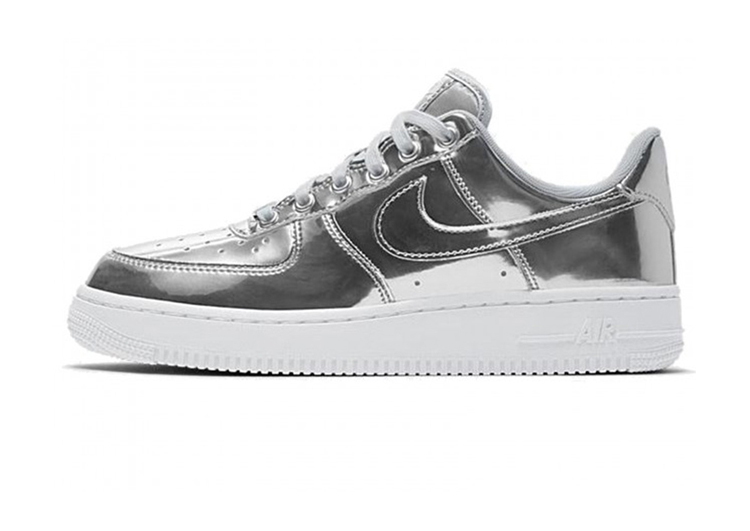 None -Nike Air Force 1 Low Silver-new (1)