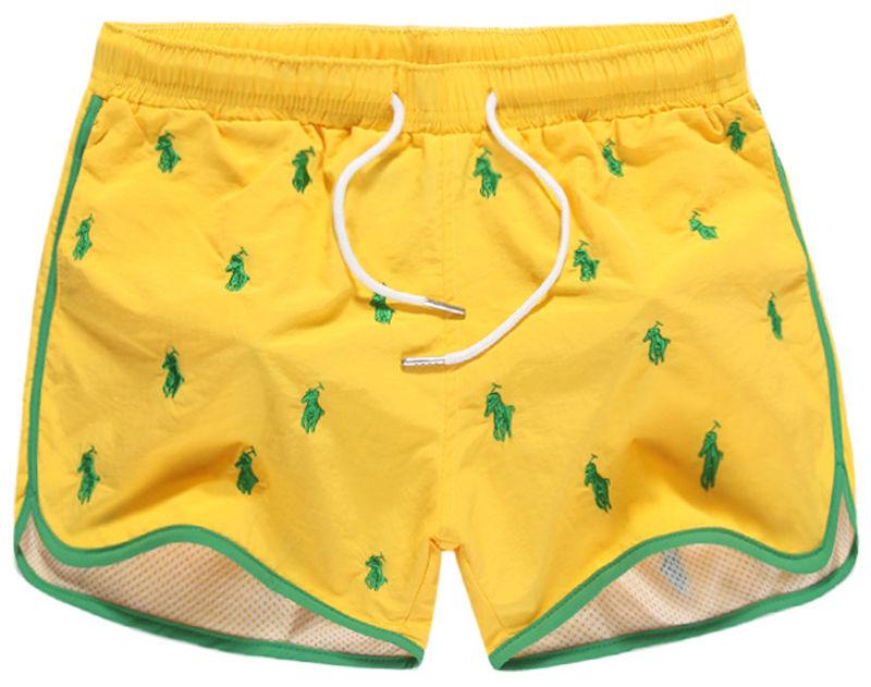 .RALPH LAUREN SHORT WOMEN - YELLOW & GREEN