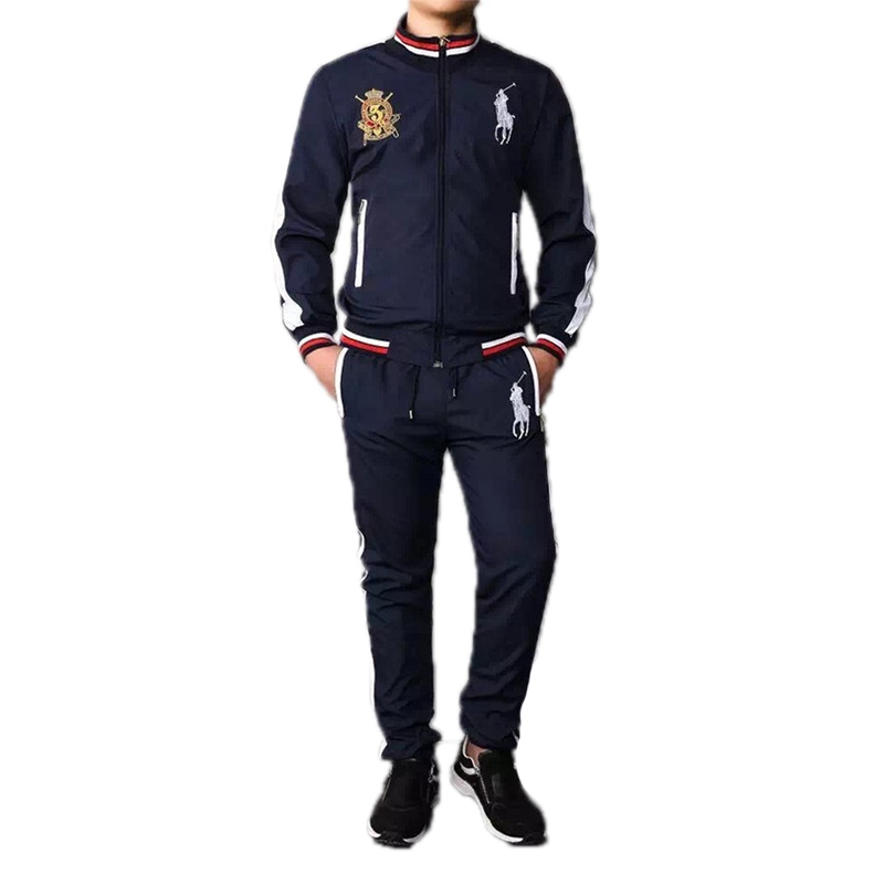 .RALPH LAUREN SUIT MEN'S- NAVY BLUE (10)